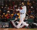Manny Ramirez 2007 World Series Swing Photo