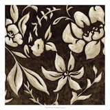 Coffee and Cream Brocade II Affiche par Chariklia Zarris