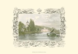 Bisham Abbey Print by William Tombleson