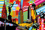 New York Taxi I Affiches par  Lobo