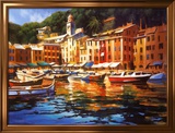 Couleurs de Portofino Posters par Michael O'Toole