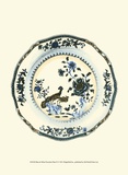 Blue and White Porcelain Plate IV Posters
