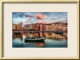 The Bay at Portofino Framed Photographic Print by Trey Ratcliff