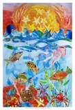 Peces Láminas por Kaeli Smith