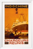 Indochine Framed Giclee Print by Sandy Hook