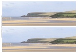 2-Up Sunlit Sands II Prints by Noah Bay