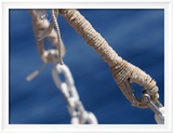 Chain and Nautical Rope Framed Photographic Print