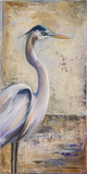 Blue Heron I Art by Patricia Pinto