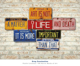 Life & Death Posters af Greg Constantine
