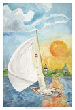 Day Sail Posters by Kaeli Smith