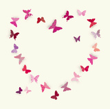 Butterfly Heart II Posters par Sasha Blake