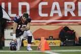 Denver Broncos and Pittsburgh Steelers: Tim Tebow Fotografie-Druck von Joe Mahoney