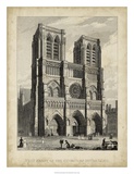 West Front-Notre Dame Posters par A. Pugin