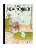 The New Yorker Cover - January 30, 2012 Giclee Print by George Booth