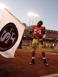 San Francisco 49ers and New Orleans Saints: Anthony Davis Photographic Print by Ben Liebenberg