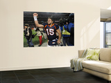 Denver Broncos and Pittsburgh Steelers: Tim Tebow Wall Mural by Chris Schneider