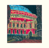 Late Night Performance, Royal Albert Hall, London Poster by Susan Brown