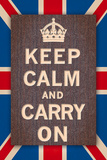 Keep Calm Britain Posters