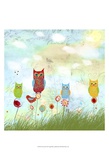 Owl Land Plakater av Ingrid Blixt