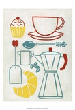 Sunday Brunch Poster by Chariklia Zarris