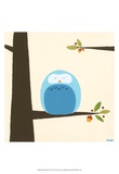 Orchard Owls III Kunstdruck von Erica J. Vess