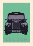London - Cab I Poster af Ben James