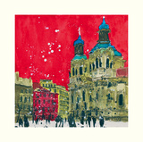 Feast of Stephen, Prague Art par Susan Brown