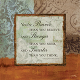 Braver Affiches par Elizabeth Medley
