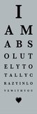 Eye Chart I Pôsters