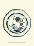 Blue and White Porcelain Plate II Posters