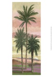 Blush Palms II Print by Victor Valla