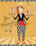 Mixologist Art by Rebecca Lyon