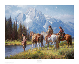River's Edge Plakat af Martin Grelle
