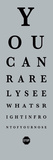 Eye Chart II Affiches