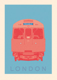 London - Piccadilly Tube Poster af Ben James