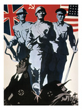 World War Ii: Soviet Poster Giclee Print