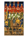 England: Court, 15Th Century Giclee Print