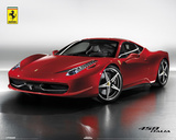 Ferrari 458 Italia Plakaty