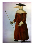 Plague Costume Giclee Print