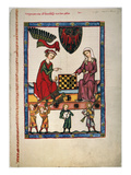 German Minnesinger 14Th C Giclee Print
