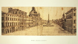 Roma, Piazza Navona Poster by C. Fontana