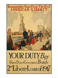 World War I: Liberty Loan Giclee Print