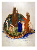 Garden Of Eden: Adam & Eve Giclee Print