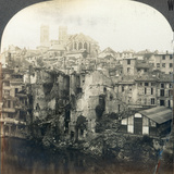 World War I: Verdun Ruins Photographic Print