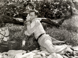 Silent Film Still: Picnic Photographic Print