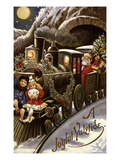 American Christmas Card Giclee Print