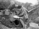 Silent Film Still: Picnic Photographic Print