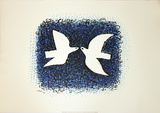 Couple D'Oiseaux Sammlerdrucke von Georges Braque