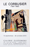 Galerie Zlotowski Posters par Le Corbusier 