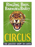Circus Poster, 1940S Giclee Print
